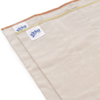 Prefoldy z bawełny organicznej XKKO Organic (4/6/4) - Bird Eye Newborn Natural 24x6 Szt.(Hurtowe opak.)