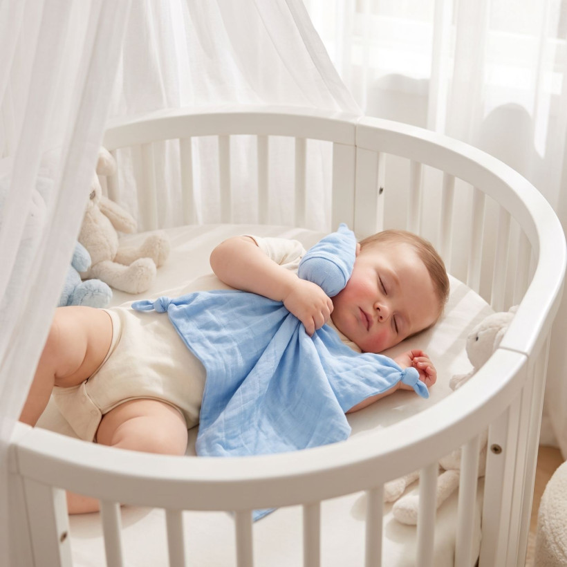 Przytulanka bambusowa XKKO BMB - Baby Blue