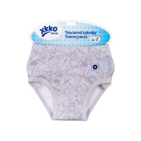 Majtki treningowe XKKO Organic - Safari Lavender Aura Rozmiar L