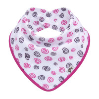 Bandanka bambusowa XKKO BMB - Magenta Spirals 3x1szt. (Hurtowe opak.)