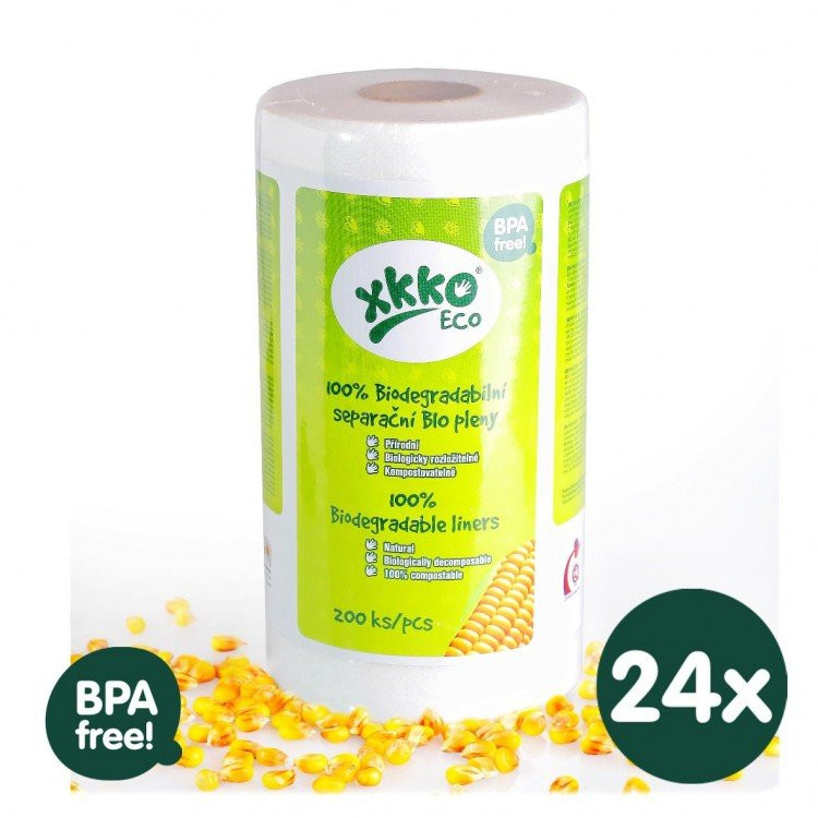 Biodegradowalne wkładki separacyjne XKKO ECO 100% z materiału PLA 200szt. - 24x200szt. (Hurtowe opak.)