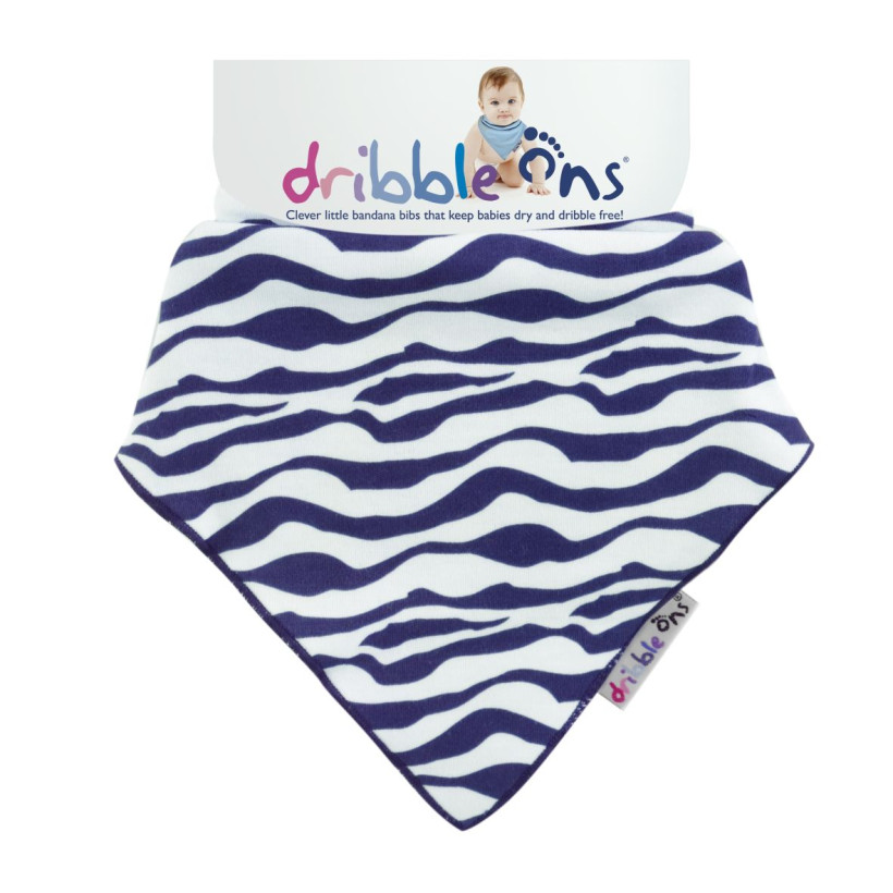 Dribble Ons Designer - Zebra