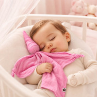 Przytulanka bambusowa XKKO BMB - Baby Pink