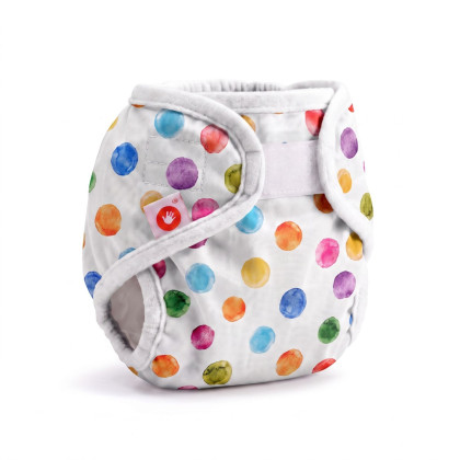 Otulacze XKKO Newborn - Watercolour Polka Dots