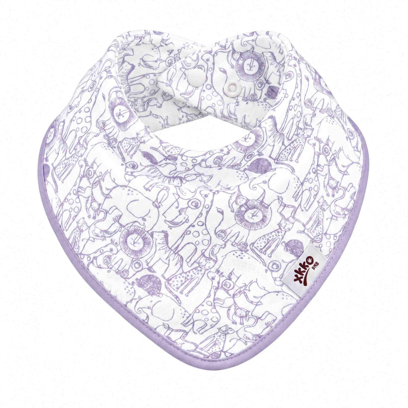 Bandanka bambusowa XKKO BMB Safari - W/Lavender Aura