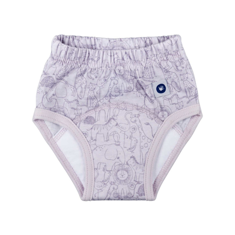 Majtki treningowe XKKO Organic - Safari Lavender Aura Rozmiar L