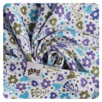 Bambusowe pieluchy XKKO BMB 70x70 - Flowers&Birds Boys MIX 10x3st. (Hurtowe opak.)