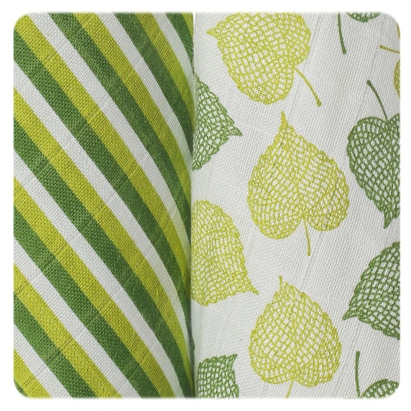 Pieluszki XKKO Organic 70x70 Organic Stare Czasy - Linden 5x3szt. (Hurtowe opak.)