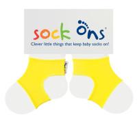Sock Ons Bright - Lemon Rozmiar 6-12m