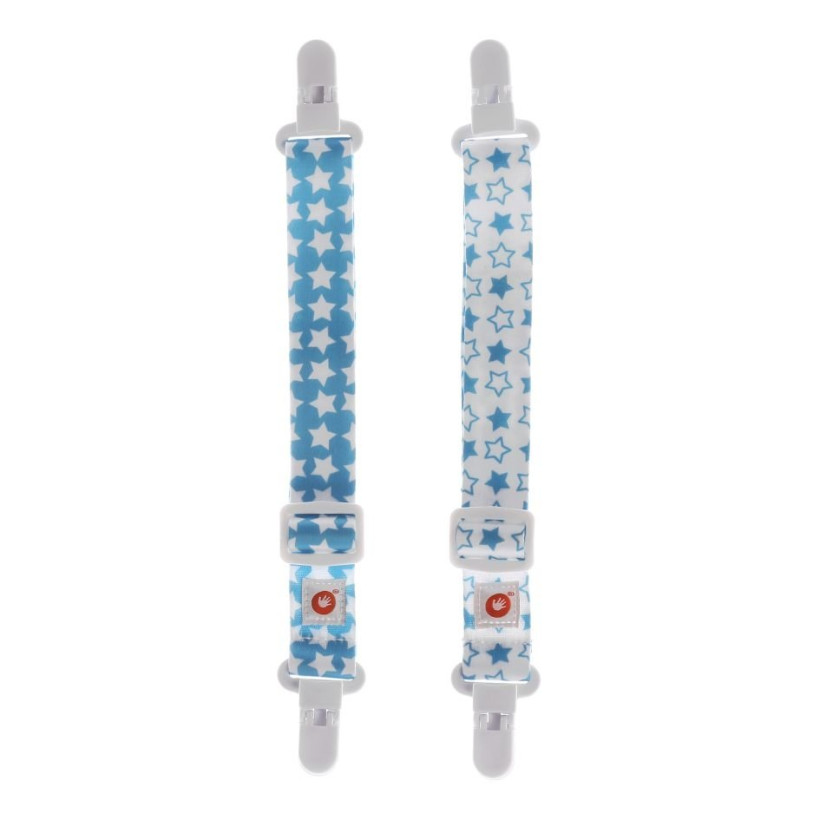 XKKO Klipsy wielofunkcyjne - Little Stars Cyan MIX 5x2Szt. (Hurt.opak.)