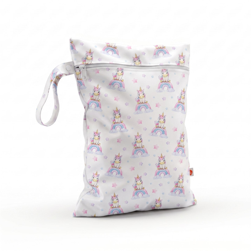 Wodoodporny woreczek XKKO Rozmiar M - Unicorns