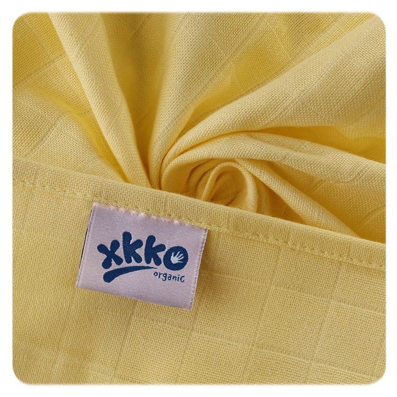 Dětské pleny z biobavlny XKKO Organic 70x70cm - Staré časy Pastels for Girls 5x5ks VO bal.