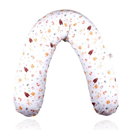 Duża poduszka do karmienia XKKO LUX - Wild Forest