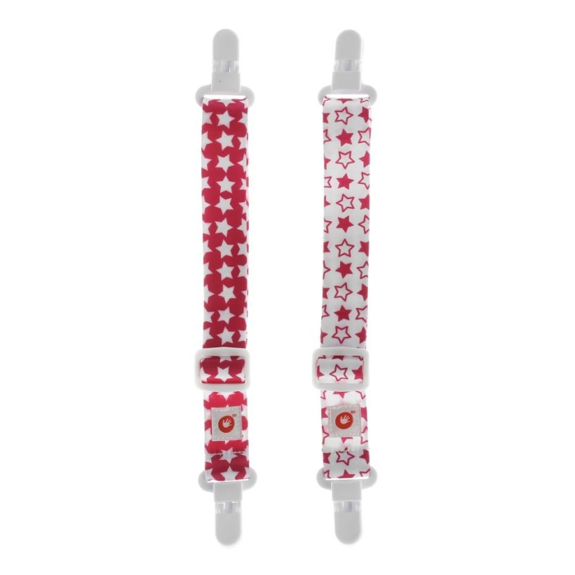 XKKO Klipsy wielofunkcyjne - Little Stars Magenta MIX 5x2Szt. (Hurt.opak.)