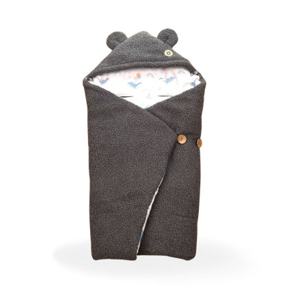 Śpiworek zimowy do fotelika samochodowego XKKO LUX - Sky Whale