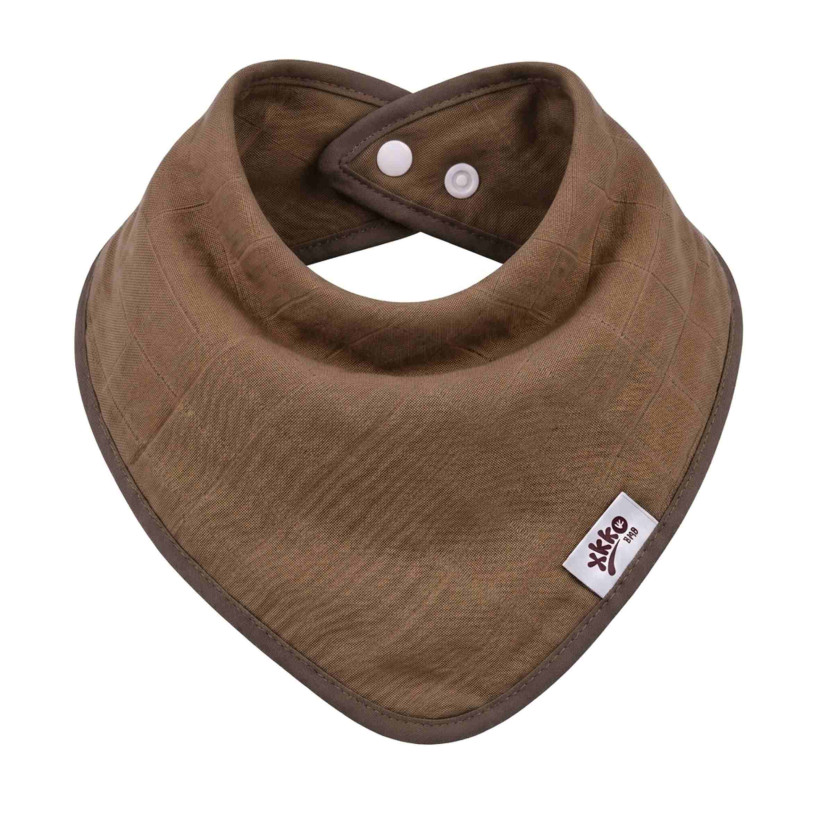 Bandanka bambusowa XKKO BMB - Milk Choco 3x1szt. (Hurtowe opak.)