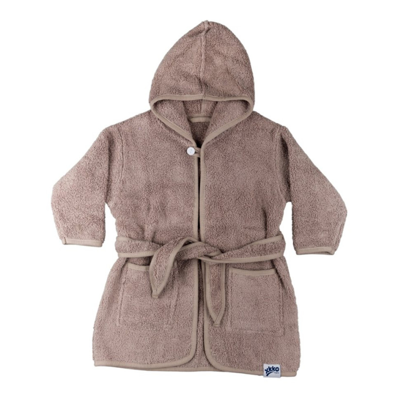 Szlafrok z bawełny organicznej XKKO Organic - Atmosphere 6-12m