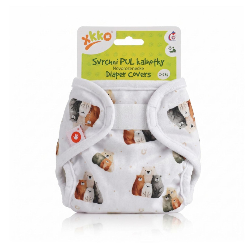 Otulacze XKKO Newborn - Bear Family