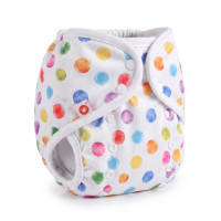 Otulacze XKKO One Size - Watercolour Polka Dots