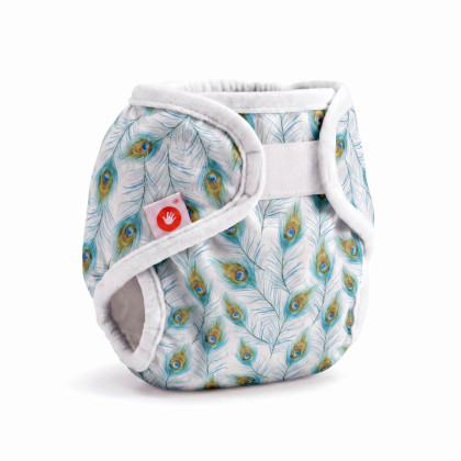 Otulacze XKKO Newborn - Peacock Feathers