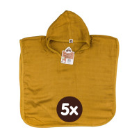 Ponczo bambusowe XKKO BMB Colours - Honey Mustard Rozmiar 2 5x1szt. (Hurt. opak.)