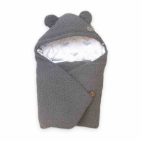 Śpiworek zimowy do fotelika samochodowego XKKO LUX - Sky Whale