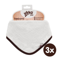 Bandanka bambusowa XKKO BMB - Natural 3x1szt. (Hurtowe opak.)