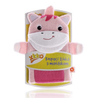 XKKO Pacynka kąpielowa (BA) - Unicorn 12x1szt. (Hurtowe opak.)