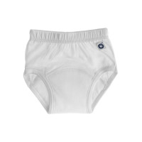 Majtki treningowe XKKO Organic - Białe Rozmiar L