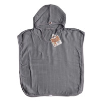 Ponczo bambusowe XKKO BMB - Silver Rozmiar 2