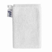 Rękawica kąpielowa z bawełny organicznej XKKO Organic - White