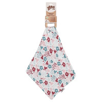 Gryzak bambusowy XKKO BMB z muślinem - Flowers&Birds Girls 6x1szt. (Hurt. opak.)