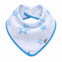 Bandanka bambusowa XKKO BMB - Cyan Stars 3x1szt. (Hurtowe opak.)
