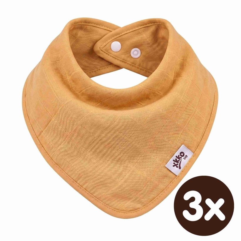 Bandanka bambusowa XKKO BMB - Orange 3x1szt. (Hurtowe opak.)