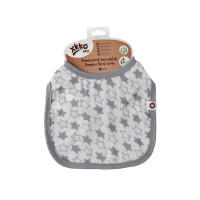 Bambusowy śliniak XKKO BMB - Little Stars Silver 3x1szt. (Hurtowe opak.)