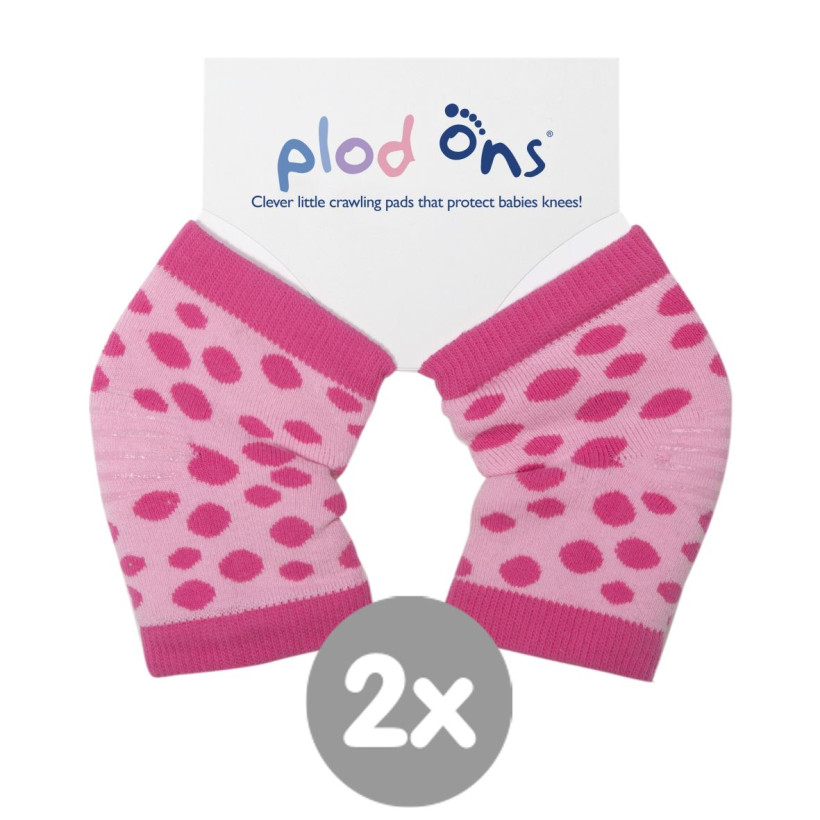 Plod Ons - Pink Spot 2x1para (Hurtowe opak.)