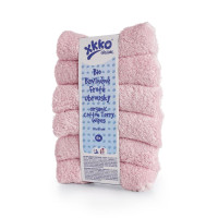 Frotte serwetki XKKO Organic 21x21 -  Baby Pink