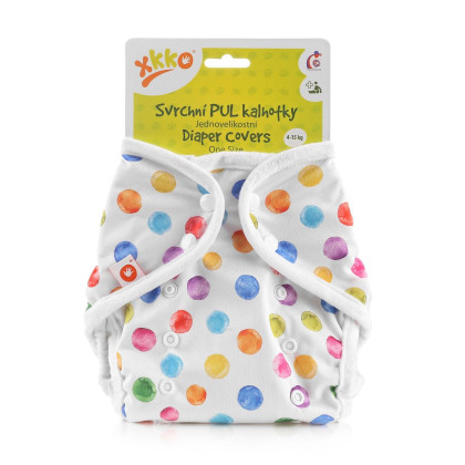 Otulacze XKKO One Size - Watercolour Polka Dots