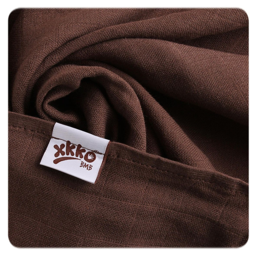 Bambusowe pieluchy XKKO BMB 70x70 - Choco MIX