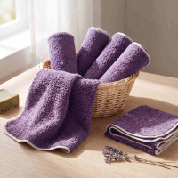 Frotte serwetki XKKO Organic 21x21 - Lavender Aura