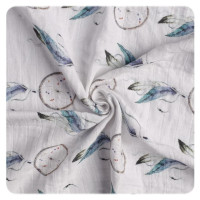 Bambusowy ręcznik z  kapturem XKKO BMB 90x90 - Dream Catcher 5x1szt. (Hurtowe opak.)