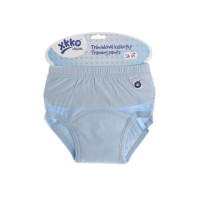 Majtki treningowe XKKO Organic - Baby Blue Rozmiar S