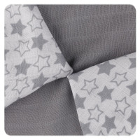 Bambusowe pieluchy XKKO BMB 30x30 - Little Stars Silver MIX