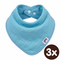 Bandanka bambusowa XKKO BMB - Turquoise 3x1szt. (Hurtowe opak.)