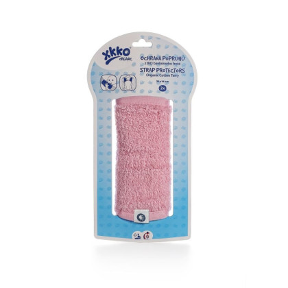 Nakładki na pasy XKKO Organic - Baby Pink