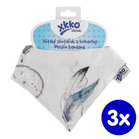 Bandanka XKKO Organic - Dream Catcher 3x1szt. (Hurtowe opak.)