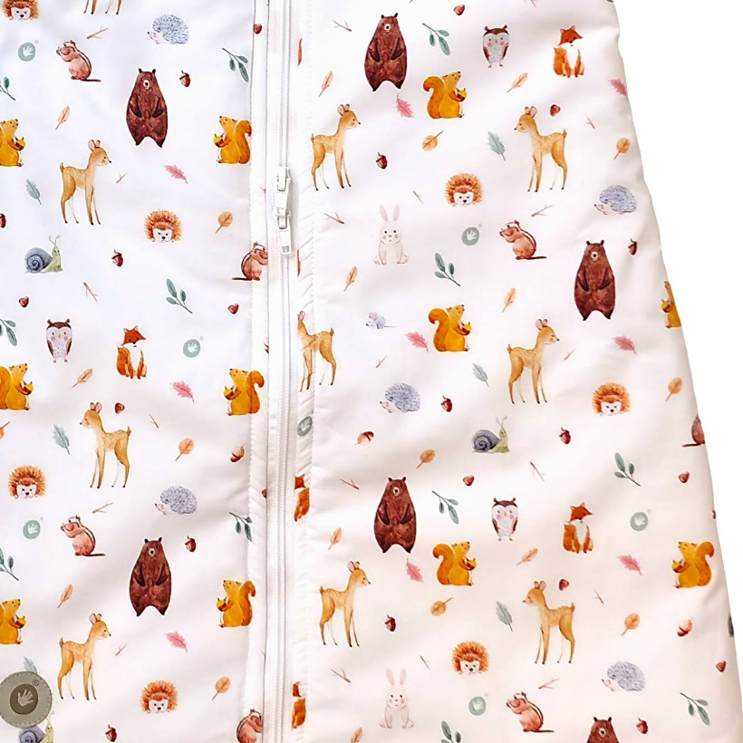Wielofunkcyjny śpiwór dziecięcy 2w1 XKKO LUX - Wild Forest