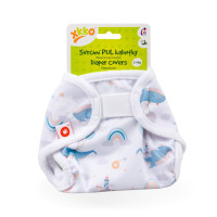 Otulacze XKKO Newborn - Sky Whale