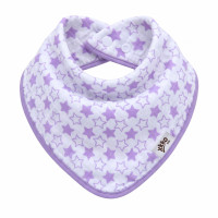 Bandanka bambusowa XKKO BMB - Little Stars Lilac 3x1szt. (Hurtowe opak.)