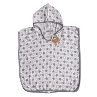 Ponczo bambusowe XKKO BMB - Silver Little Stars Rozmiar 1